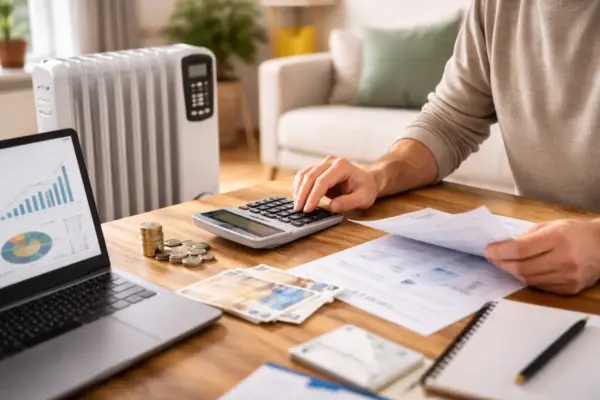 Berechnung der Kosten einer Stromheizung im Wohnraum
