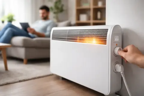 Direktheizung wandmontiert – Strom wird direkt in Wärme umgewandelt