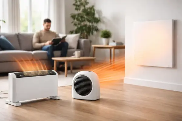 Funktionsprinzip von Konvektor, Heizlüfter und Heizpaneel im Überblick Konvektor, Heizlüfter und Heizpaneel im Vergleich – unterschiedliche Funktionsprinzipien elektrischer Heizgeräte im Wohnraum