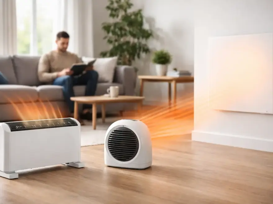 Konvektor, Heizlüfter und Heizpaneel im Vergleich – unterschiedliche Funktionsprinzipien elektrischer Heizgeräte im Wohnraum